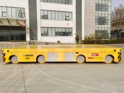 160 тона преносител на тежко натоварване OmnIdirectional Mobile Transfer Cart Cart