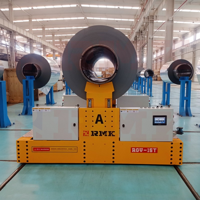 15 тона батерия задвижвана стоманена ролка железопътна трансферна количка