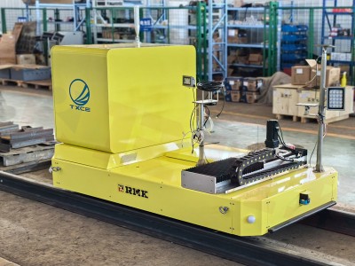 Железопътна скачаща кука отстраняване на робот-автоматизирана количка за трансфер на железопътна линия
