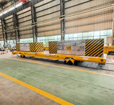 20 Tons Track Завъртане на стоманена тръба Трансферна количка